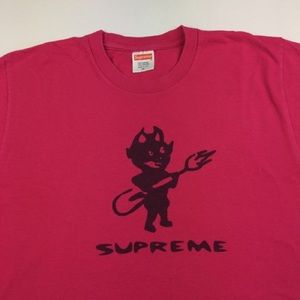 Supreme devil t shirt